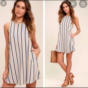 Lulu’s Broad Horizons striped sleeveless dress